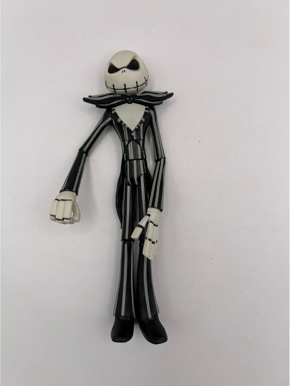 Disney The Nightmare Before Christmas Jack Skellington Action Figure Bat Bow Tie